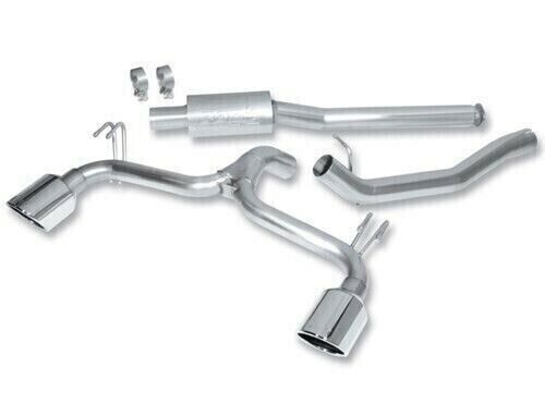 Borla 140334 SS Exhaust System for 09-15 Mitsubishi Lancer Ralliart 2.0 MT - Picture 1 of 3