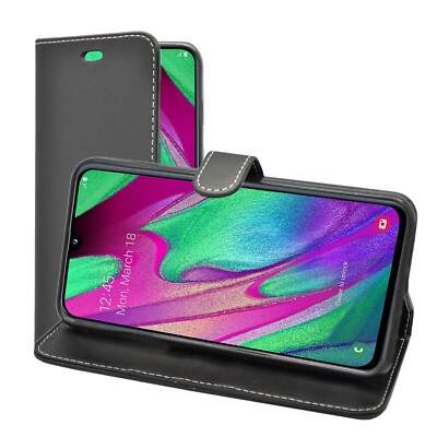 For Samsung Galaxy A40 2019 Phone Case Wallet Flip PU Leather Stand Card  Cover UK