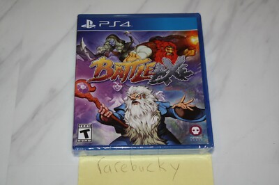 Battle Axe (PS4 Playstation 4) NEW SEALED Y-FOLD MINT, RARE LIMITED RUN GAMES!