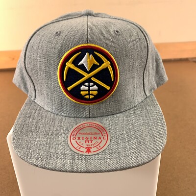 Denver Nuggets Mitchell & Ness Adult One Size Original Fit OG Snapback Cap NWT