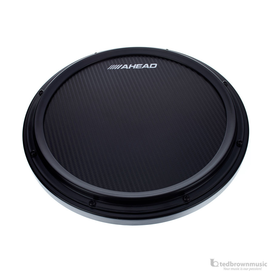 Ahead SHoop Carbon Fiber Marching Practice Pad w/ Snare Sound 14