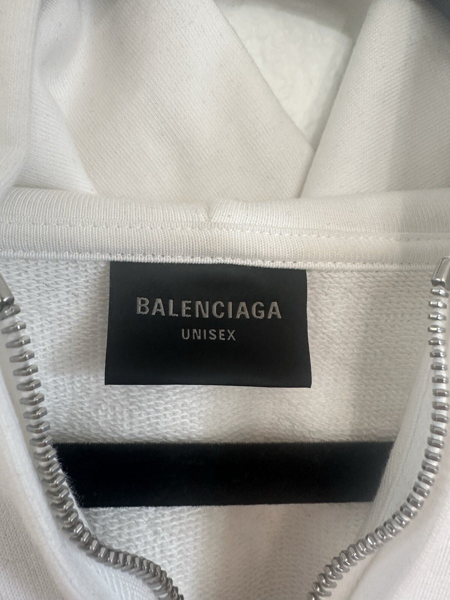 Balenciaga Soccer Zip Up Tokyo White | eBay Balenciaga Soccer Zip Up Tokyo White | eBay