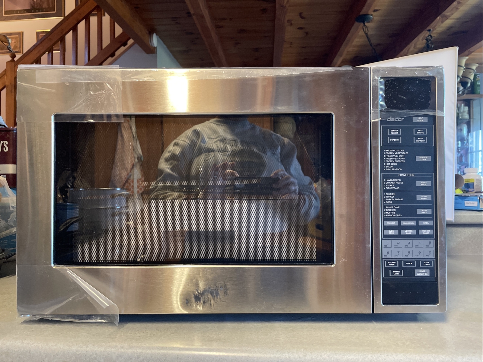 Dacor DCM24S 25" Stainless Countertop Microwave NOB 115573 eBay