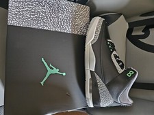 Size 10 - Air Jordan 3 Retro Green Glow