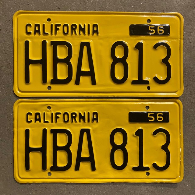 CA 1994 California License Plate Tag Tab Reg Sticker Decal California