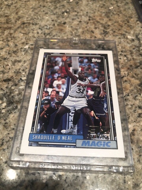 Shaq Rookie Card Value 2021 Amazon 1993 Topps 152 All Rookie 