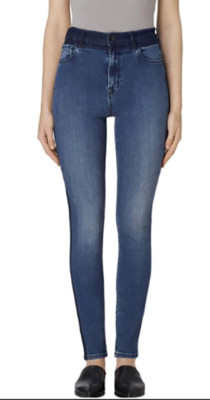 NWT! J BRAND CAROLINA ULTRA HIGH RISE SKINNY JEANS IN POINT BLANK