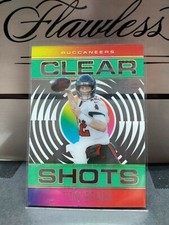 2021 Panini Illusions Tom Brady Clear Shots #CS-3 SP Green Parallel