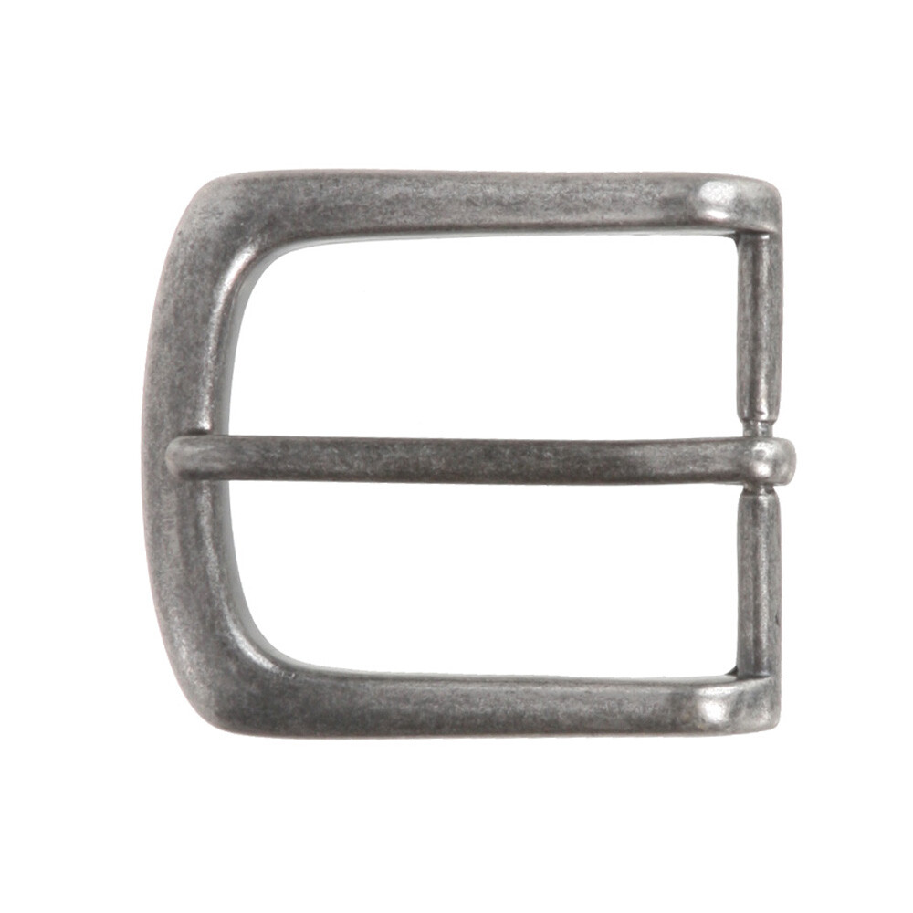 3Piece Silver Buckle Belts(BLACK×NICKEL) 20mm Silver Leather Belt With 3-Piece Buckle Set | The Frye