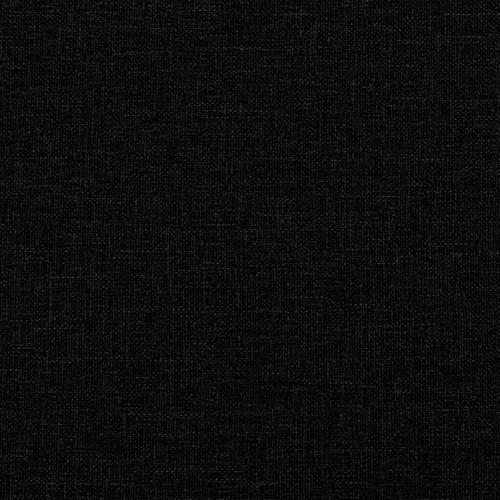 vidaXL 3-Seater Sofa Black 180 cm Fabric - Picture 7 of 8