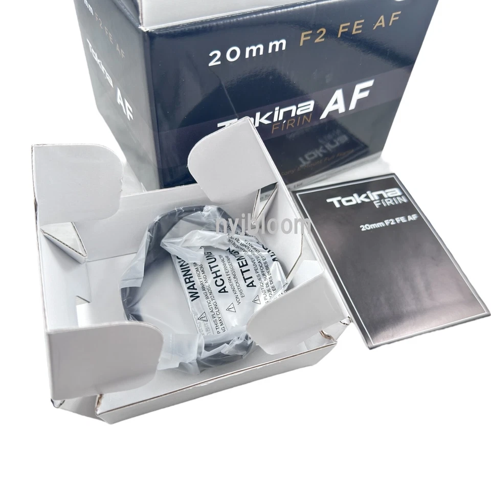 New Tokina FiRIN 20mm f2 FE AF Lens - Sony E Mount Full-frame Format - Image 3 of 4