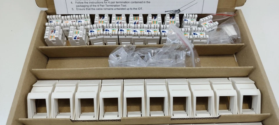 MOLEX MEU-00056-02 IS Data Gate UTP Jack and Module Installation Per Box - Image 3 of 4