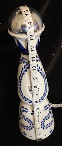CLASE AZUL REPOSADO TEQUILA WHITE & BLUE EMPTY BOTTLE  750ml - Picture 12 of 16