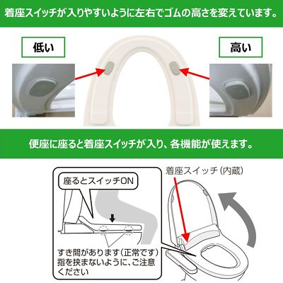 TOSHIBA SCS-T161 Hot Water Bidet Toilet Seat Clean Wash Stainless