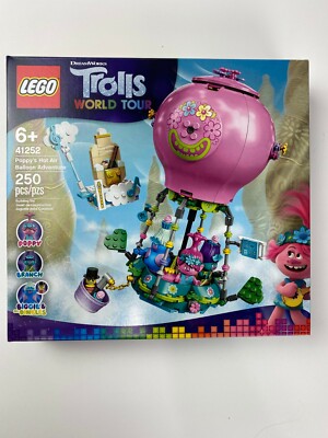 LEGO Poppy s Hot Air Balloon Adventure Trolls 41252 NEW 250 Pieces eBay