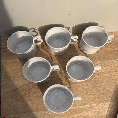 Lot De 6 Tasses À Café-Tasses De 350 Ml En Faïence En Céramique