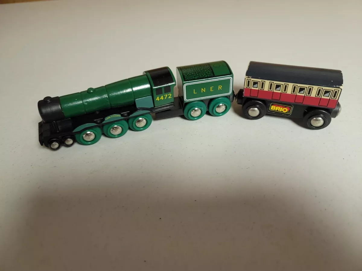 Brio Wooden Railway Flying Scotsman Train Good Condition wn eBay