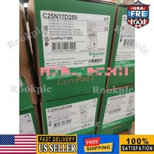 1PCS Brand New Schneider C25N32D250 NSX250N 50KA AC 3P3D 250A 2.2 Fast delivery