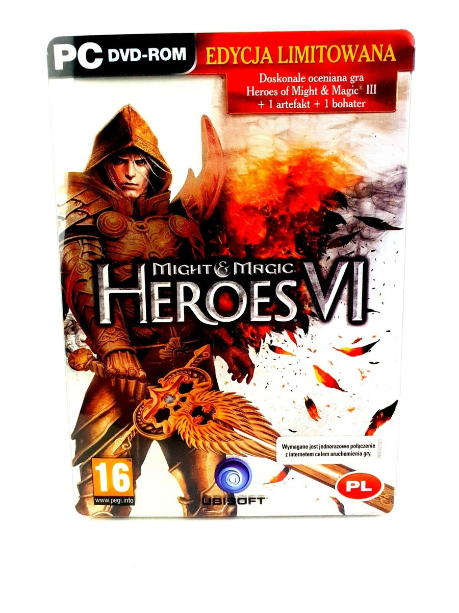 HEROES OF MIGHT AND & MAGIC VI 6 LIMITED STEELBOOK