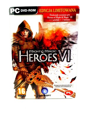 HEROES OF MIGHT AND & MAGIC VI 6 LIMITED STEELBOOK
