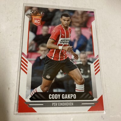 Cody Gakpo Panini Score 2021-22 RC Rookie Card #195 PSV Eindhoven