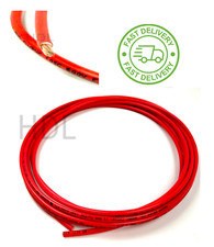 6mm TRI-RATED RED SINGLE CORE BATTERY CABLE HI-FLEX INVERTER WELDING STARTER