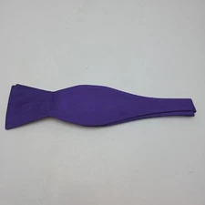 Jos A Bank Solid Blue  Self-Tie Bow Tie – New With Tags