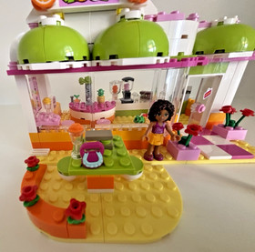 LEGO FRIENDS 41035 Heartlake Juice Bar 100% Complete w/instruction manual