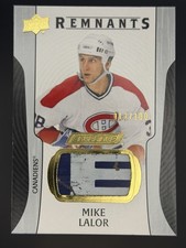 2025-26 Engrained Icons Hockey- Mike Lalor Remnants 12/100 Stick #R-MA