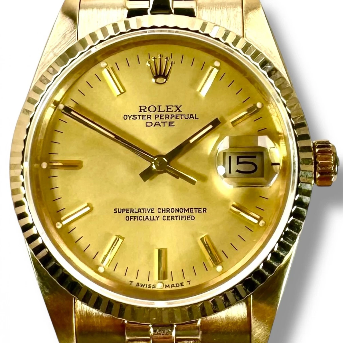 Preços baixos em Rolex Date - Datejust 15037 | eBay