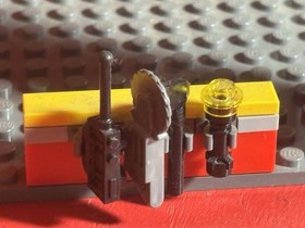 Lego City Fire Station 60110 Incomplete Build Only.