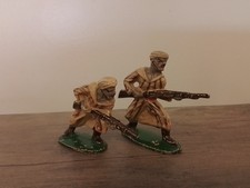 QUIRALU 2 SOLDATS HARKIS ARMÉE D’AFRIQUE ANCIENS 