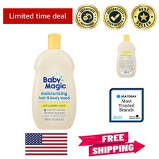 Moisturizing Hair Body Wash 16.5 Fl Oz - Soft Powder Scent for Infants