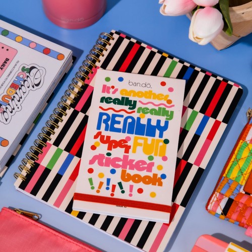 ban.do Sticker Book with Over 700 Assorted Stickers and 35 Sheets, Fun/Colorf... - 第 4/8 張圖片