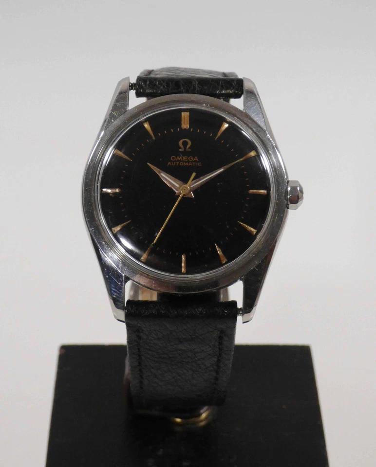 wb7/14 vintage Omega Hammer-Automatik Armbanduhr Kaliber 354 - Bild 2 von 4