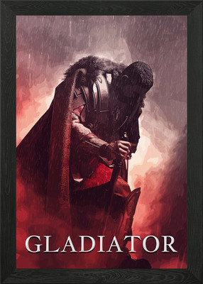 Gladiator Filmposter Gerahmtes Wandbild Poster Leinwanddruck Bild