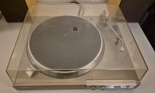 See Video Link Working Sony PS-212 Direct Drive Turntable No Cartridge Lid Hinge