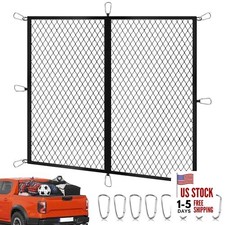 Cargo Net for Pickup Truck Bed 4' 4' Stretches to 7' 7', Highly Elastic Truck