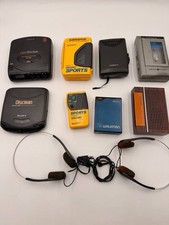 Vintage Sony Walkman / Discman  Portable Radio Lot   Untested   AS-IS