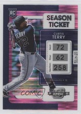 2022 Panini Chronicles Contenders Optic Pink Pulsar Prizm Curtis Terry #13 0kb5