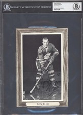 1964 Beehive Photos III #161 Ron Ellis BGS AUTO Autograph Toronto Maple Leafs