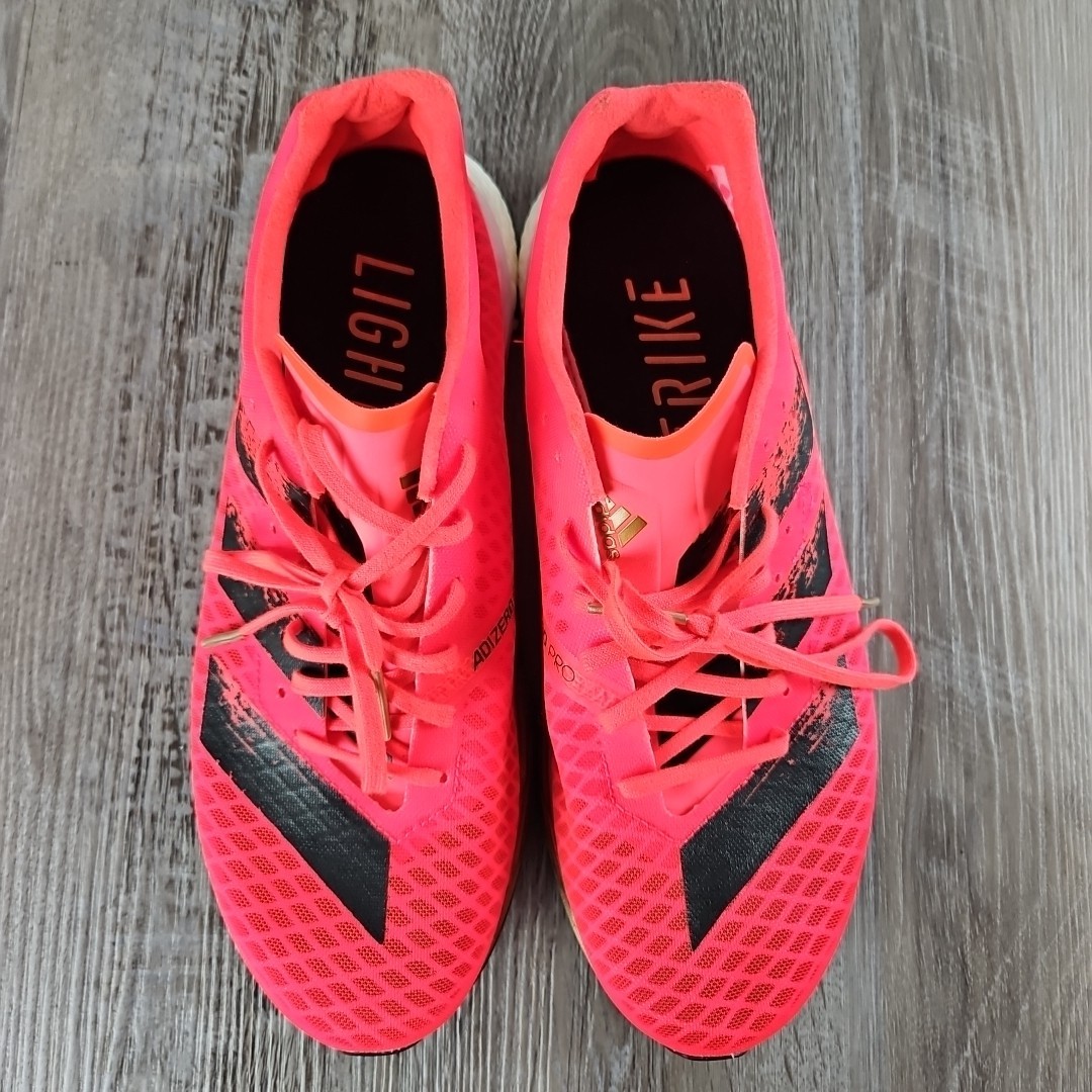 Adidas Adizero PRO Running Shoes FW9242 Signal Pink Black Gold Women's Size 9.5 thumbnail 5