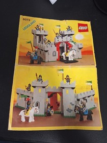 Lego Black Falcon's Knights Castle 6073 99,9% complete + instructions from 1984