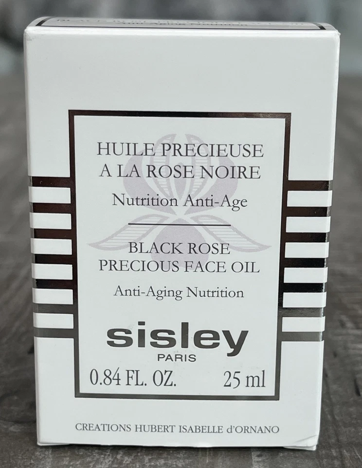 Sisley Black Rose Precious Face Oil Anti-Aging Nutrition 0.84oz./25ml New In Box - Image 2 of 4