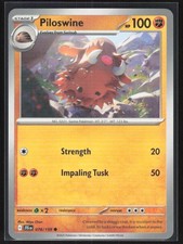 Piloswine #78 Prices | Pokemon Journey Together | Pokemon Cards