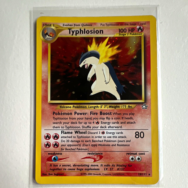 Typhlosion (18) (Neo Genesis)
