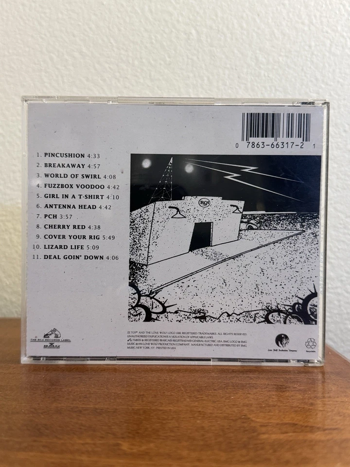 ZZ Top - Antenna Album 1994 CD Classic Rock Foto 2 de 4