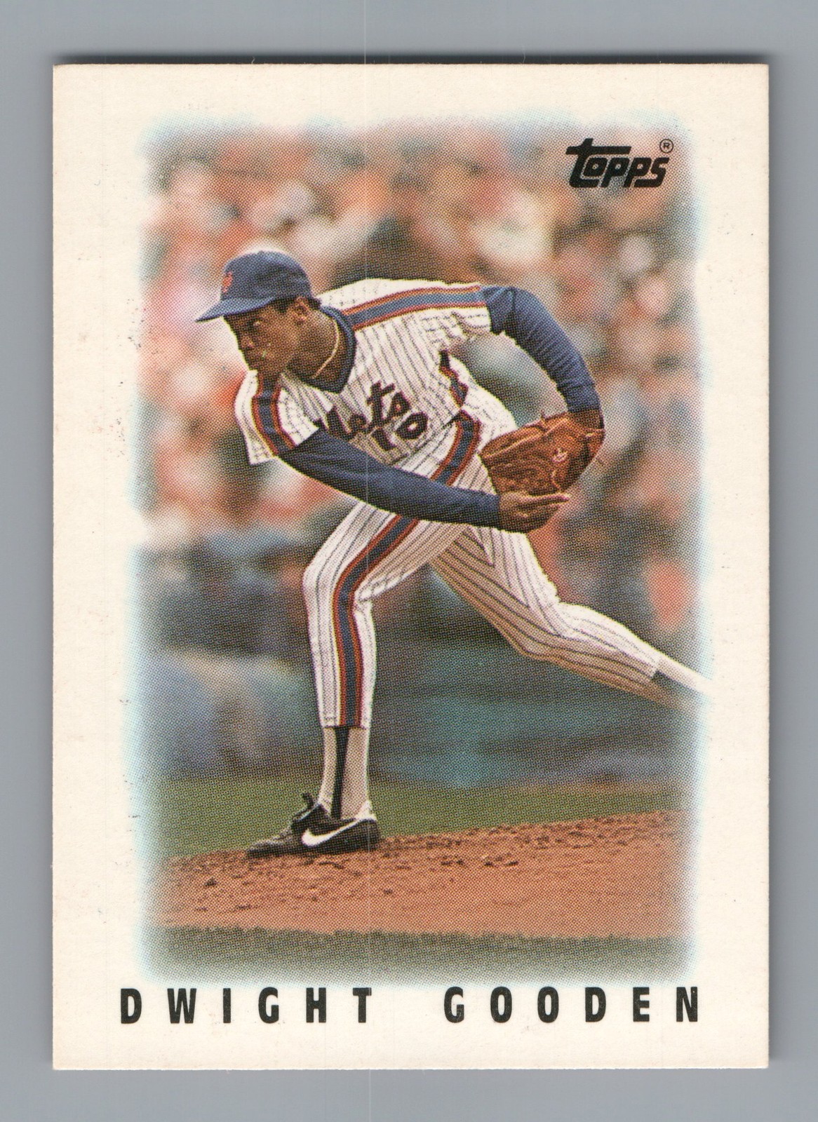 1986 Topps Major League Leaders Minis #52 Dwight Gooden