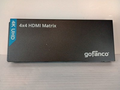 Go Fanco 4k UHD  4x4 HDMI  Matrix Switch