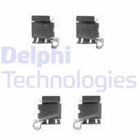 1 X ZubehöRsatz Scheibenbremsbelag Delphi LX0390 FüR Lexus GS